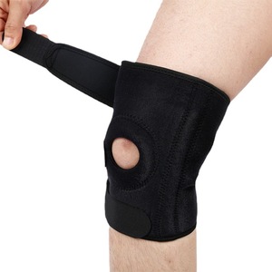 Wholesale <b>Knee</b> <b>Brace</b> with Side Stabilizers Breathable Adjustable <b>Support</b> Suitable for Sport Training and Pain - Product Image 1
