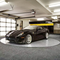 Plateforme tournante électrique pour véhicules avec moteur silencieux pour le stationnement en garage et l'exposition automobile
