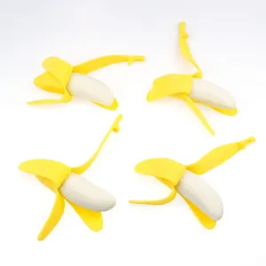 Juguete de Plátano Elástico y Estrujable Jincan, Nuevo y Creativo, Relleno de Arena, Juguete Antiestrés con Forma de Plátano para Niños - Product Image 2