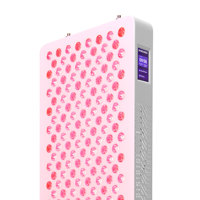 IDEATherapy RL300 Max C 5 Ondes, Appareil PDT Portable sur Pied, Thérapie par Lumière LED Infrarouge et Rouge pour le Corps Entier, Panneau de Thérapie par Lumière Rouge