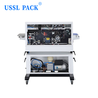 FRM-980ZQ Machine de scellage sous vide à vitesse variable pour films, viande, quincaillerie, logistique, station d'emballage, avec contrôle de pression et gaufrage