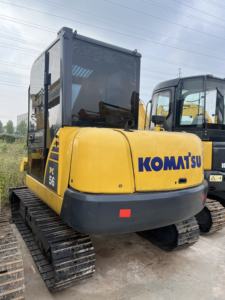 Miniexcavadora de 5 Toneladas Komatsu PC56, Excavadora de Cadenas Usada PC70 PC78 PC35mr PC30mr PC40mr PC50mr en Stock para la Venta - Product Image 3