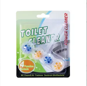 Direct Supply Hanging Basket Toilet Cleaner 5 ball hanging flush toilet clean /foam type air freshener detergents with patent