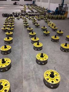 Piezas de repuesto modernas de hierro fundido para elevadores de hotel KONE, personalizadas no estándar, <span class=keywords><strong>rodillo</strong></span> guía/<span class=keywords><strong>rodillo</strong></span> contrapeso superior de cabina/polea de inversión - Product Image 6