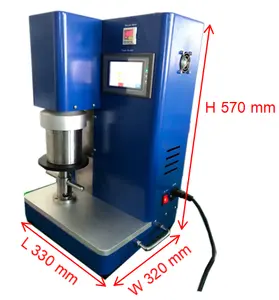 مختبر خلاط خلاط خلاط كهربائي مزدوج الشعاع معدات خلط لبطارية الليثيوم خلاط slurry