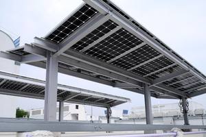 Stations de recharge EV Abri d'auto <span class=keywords><strong>solaire</strong></span> Boîte murale 30kW Station Ev Chargeur de batterie pour usage domestique avec panneaux Mppt PV - Product Image 2