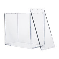 Boîte de protection personnalisée ETB TCG : Scarlet & Violet 151 – Demi-boîte de boosters transparente, lot de boosters, boîte en acrylique ETB
