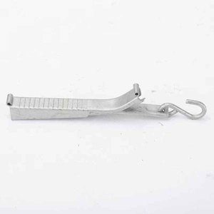 Heavy Duty Metal Wedge Type Drop Wire Clamp for Overhead <b>Telecommunication</b> Line - Product Image 1