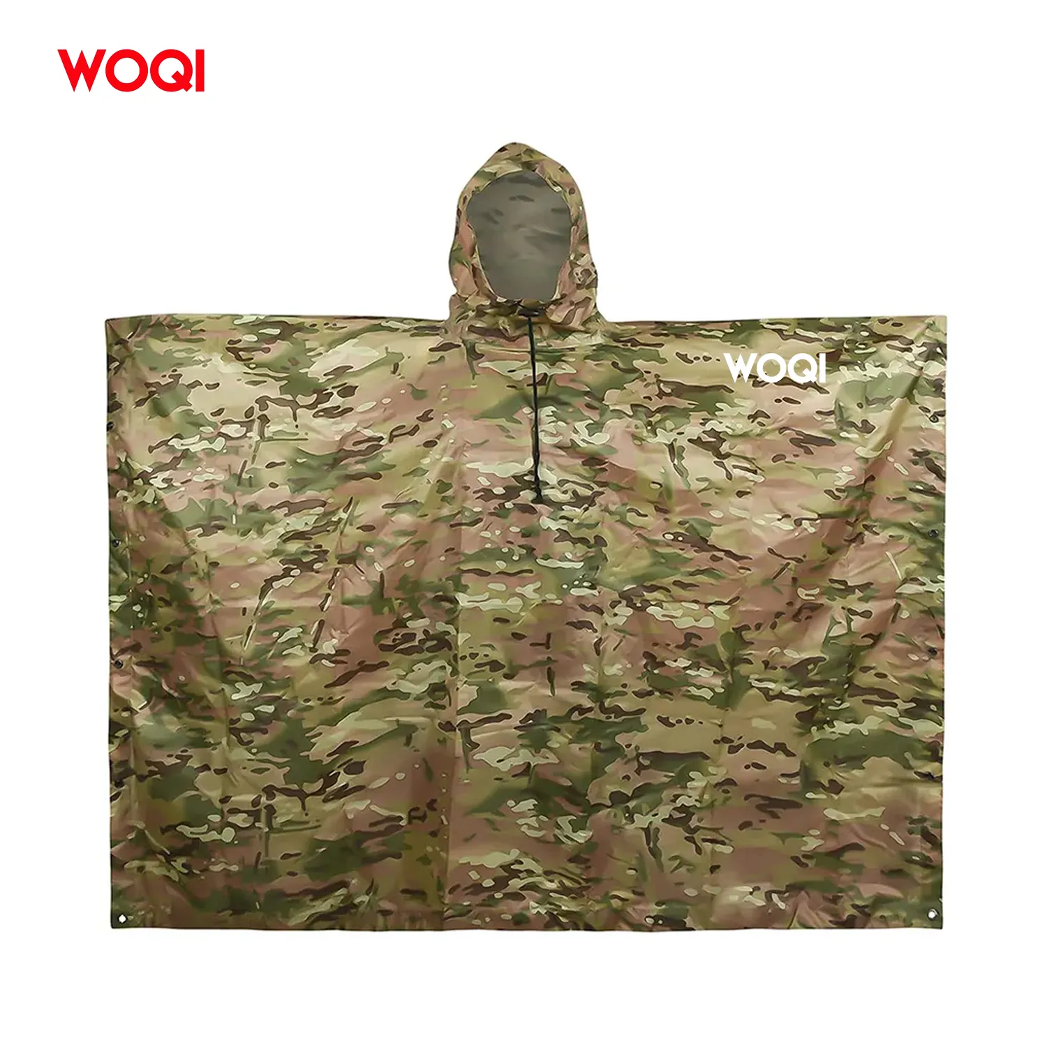 WOQI Outdoor Waterproof Cloak Raincoat Lightweight and Convenient for Both Men and Women