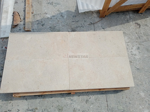 Trung Quốc Beige Xám Đá Vôi <span class=keywords><strong>Bluestone</strong></span> Bên Ngoài Tường Ốp Bồ Đào Nha Gạch Lát Sàn Ngoài Trời Đá Cẩm Thạch Honed Trong Nhà Lát Đá - Product Image 6