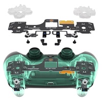 Kit complet de boutons faciaux et de cheveux pour version légère pour manette BDM-030 en plastique ABS, plus rapide