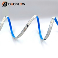 Lampu Tali LED Tahan Air IP68 dengan Remote Control, Lampu Strip LED Fleksibel Warna-warni Tahan Air untuk Ruang Tamu, Bar, TV