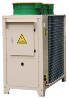 Installation facile 380V 50 60hz Congélateur intégré Monobloc monté sur le toit Unité de condensation intégrée