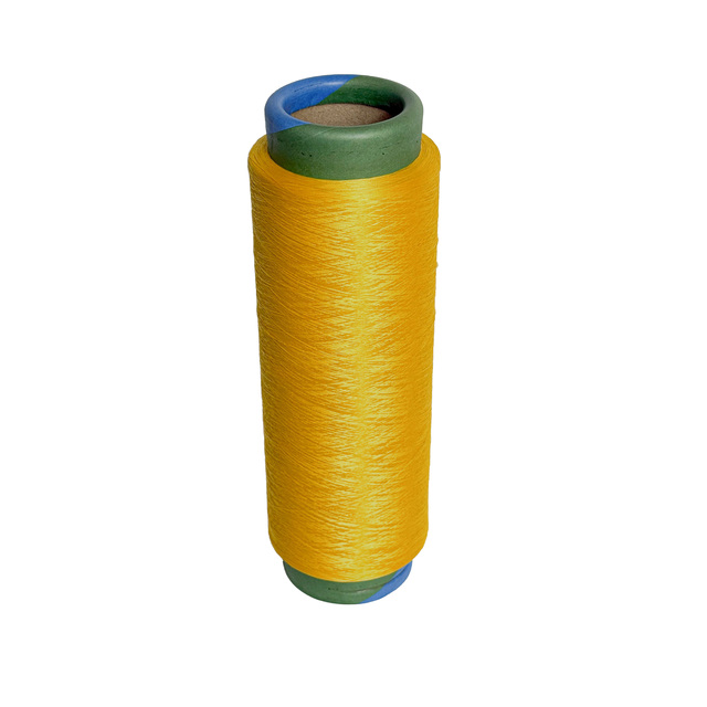 150D/96F 100% Polyester DTY Yarn Semi Dull High Elastic High Tenacity Melange Yarn for Knitting Weaving Sewing