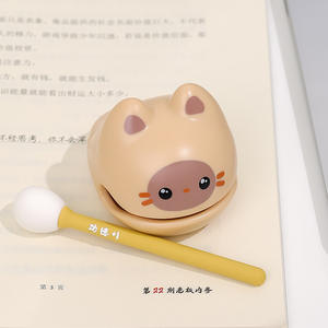 Petit dessin animé mignon filet de poisson rouge ornement créatif résine papeterie de bureau pour bureau drôle décoration cadeau de stabilité émotionnelle - Product Image 4