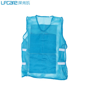 Gilet de refroidissement pour homme avec protection thermique extérieure et poches à glace, en tissu mesh lumineux, design séparable, idéal pour la randonnée - Product Image 3