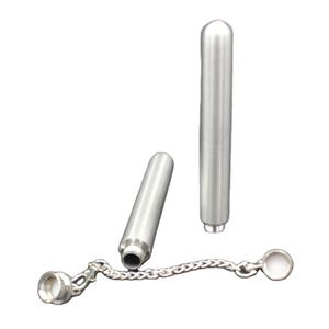 1.5OZ Acier Inoxydable Deux Tubes Flacon De Hanche Polissage Tube À Fond Rond Bouteille De Vin <span class=keywords><strong>petit</strong></span> flacon - Product Image 2