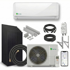 Pompe à chaleur hybride solaire mini-split 24000 Btu pour hôtel et usage domestique avec installation DIY - Product Image 1