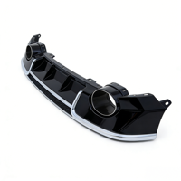 Nouveau diffuseur arrière PNB de haute qualité pour Audi A3, mise à niveau RS3 2013-2016 8V Non-Sline, installation facile par vis, garantie 1 an