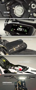 Motocicleta Todoterreno Surron Light Bee 2, 90 km/h, Especificaciones de Carreras de Alta Velocidad, Batería Desmontable de 78.5V 45Ah, para Adultos - Product Image 6