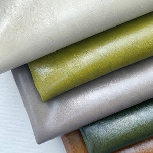 Tela sintética <span class=keywords><strong>de</strong></span> vinilo PVC efecto cuero Crazy Horse bicolor para bolsos, sillas, muebles, asientos <span class=keywords><strong>de</strong></span> coche, sofás y cajas. - Product Image 2