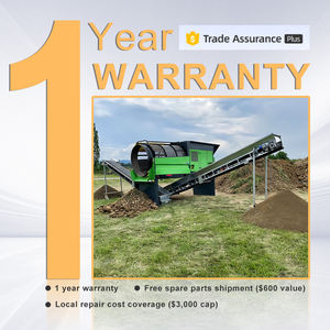 Sinolion شاشة صغيرة دوارة تروميل آلة شاشة أسطوانات كومبوست متنقلة الموردين الصين شاشة سماد تروميل مع ناقل - Product Image 2