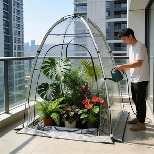 Serre portable de fabrication industrielle OEM ODM <span class=keywords><strong>720</strong></span> °   Serre de culture pliable transparente pour plantes, vente en gros, ISO9001 - Product Image 6