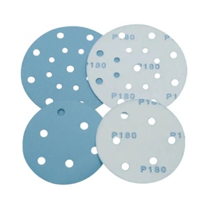 Dischi Abrasivi di Alta Qualità con <span class=keywords><strong>Velcro</strong></span> P40-P2000 <span class=keywords><strong>per</strong></span> <span class=keywords><strong>Levigatrice</strong></span> Orbitale - Product Image 1