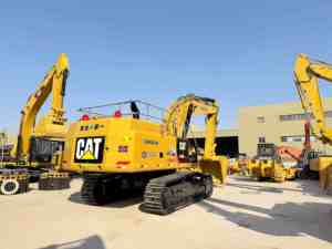 Excavadora hidráulica de cadenas CAT 349D2L de 49 toneladas, usada, original, con pocas horas de uso, para construcción pesada - Product Image 3