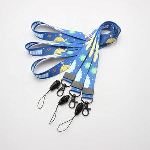 Vente en gros bon marché, sérigraphie en soie pour lanière de cou en polyester imprimé par sublimation - Product Image 3