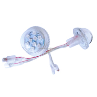 CHJ 35mm Funfari Cabochon Rgb Pixel Led UCS1903 Pixels Turbo Led Amusement Lumière 12V 24V Fairground