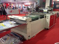 Machine de fabrication de sacs FFS en polyéthylène LDPE résistant, résine PVC, sac d'emballage, pliage en M