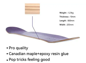 도매 7 레이어 캐나다 메이플 완료 스케이트 보드 전문 프로 스케이트 보드 디스플레이 스케이트 보드