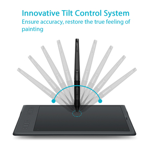 HUION INSPIROY 266PPS 8192 Livelli di 8 tasti di scelta rapida Della Batteria di Trasporto digitale di arte della penna disegno di Animazione tocco di design Tavoletta Grafica - Product Image 2