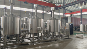 Offre Spéciale : Machine de brassage de bière 5000L à trois cuves avec <span class=keywords><strong>pompe</strong></span> / Équipement de fermentation pour la production d'alcool - Product Image 5