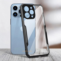 Étuis de téléphone portable transparents et robustes hybrides pour Iphone 6 7 8 Plus