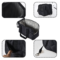 Sac à dos de transport pour animaux de compagnie respirant et matelassé, pliable, pour petits chiens jusqu'à 8 kg