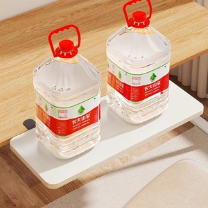 Desktop Extension Board Foldable No Drilling Required Artificial Board <b>Computer</b> <b>Desk</b> Organizer Stationery Storage Rack - Product Image 4