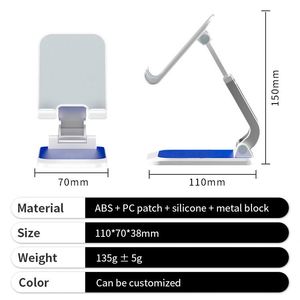 ขาตั้งโทรศัพท์มือถือแบบปรับได้ ดีไซน์พับเก็บได้ทันที - Product Image 2