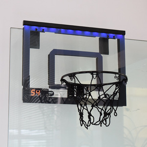 Panneau de basket-ball mural avec filet et ballon pour entraînement en intérieur - Product Image 2