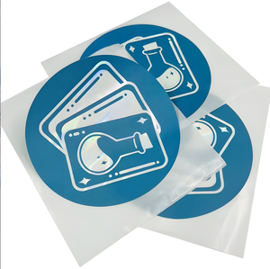 Étiquettes autocollantes personnalisées avec logo de marque, autocollants en papier résistants à l'eau, fabricant d'emballages de produits pour boîtes cadeaux - Product Image 2