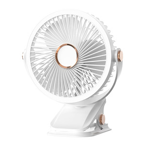 <b>Mini</b> Clip On <b>Fan</b> 7 9.9 In <b>Usb</b> Rechargeable Portable Desk <b>Fan</b> For Dormitory Student Use White Dark Blue Pink - Product Image 5