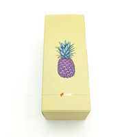Emballage cosmétique de luxe sur mesure, boîte à deux rabats gaufrés, crème de fond de teint, soin de la peau, maquillage, écologique, recyclable