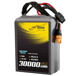 Batería de Litio Semisólida de Alta Energía Específica ACE Ge de 22000mAh/25000mAh/30000mAh para Modelos de Aviación 14S - Product Image 2