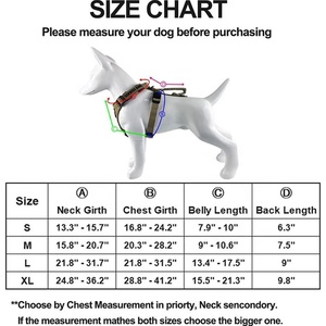 Rompi anjing nilon yang dapat diatur, rompi hewan peliharaan lembut Oxford bersirkulasi <span class=keywords><strong>2</strong></span> cincin logam, Harness anjing nilon yang dapat disesuaikan, untuk kontrol mudah, depan berjalan, polos - Product Image 4
