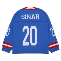Pull d'hiver avec LOGO personnalisé OEM pour hommes tricots brodés décontractés Design de football vintage Pull Pull Pull Jersey tricoté