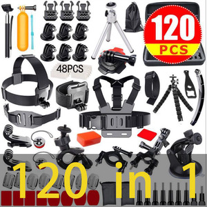 <span class=keywords><strong>GoPro</strong></span> Hành Động Máy Ảnh 120 Trong 1 50 Trong 1 Phụ Kiện Thiết Lập Cho <span class=keywords><strong>GoPro</strong></span> 10 9 8 Ngoài Trời Không Thấm Nước Nhà Ở Màn Hình Đi Pro Kit Tripod Đứng - Product Image 2