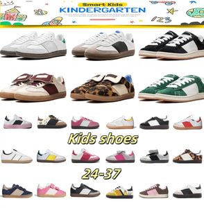 Wales Bonner Samba <strong>Leo</strong> Leopard Low Trainers Cream White Grey Suede Ponyy Calfskin Metallic Leather Low-Top Sneakers - Product Image 1