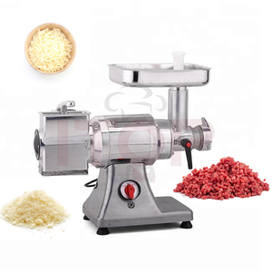 Râpe à <span class=keywords><strong>fromage</strong></span> électrique professionnelle, 60 kg/h, broyeur à <span class=keywords><strong>fromage</strong></span> en acier inoxydable avec hachoir à viande - Product Image 2
