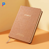 Carnet de luxe personnalisé en cuir PU doux et écologique, pour la gratitude, avec marque-page en ruban, vente en gros, taille personnalisable